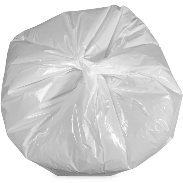33 Gallon Heavy Duty Trash Bags - 0.9 Mil - 150 per case Star Seal Close up of 33 Gallon Heavy Duty Trash Bags - 0.9 Mil - 150 per case Bottom Star Seal