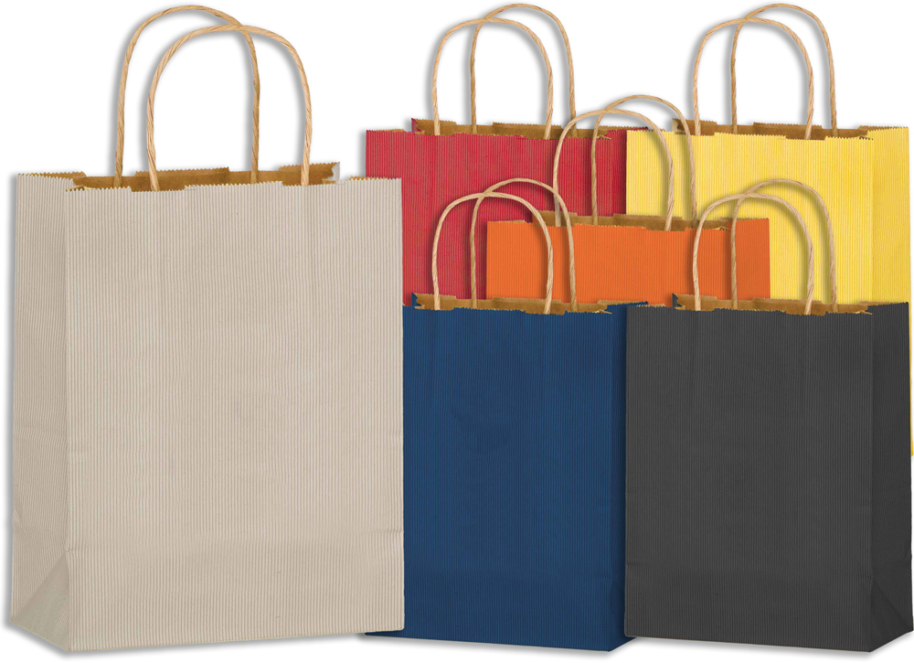Twisted Handle Shopping Bags