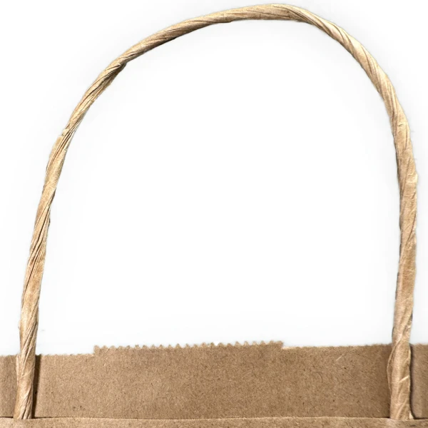 16 x 6 x 12 Twist Handle Kraft Paper Shoppers Twisted Paper Handle Twisted Paper Handle 16 x 6 x 12 Kraft Paper Bag wih Twist Handle