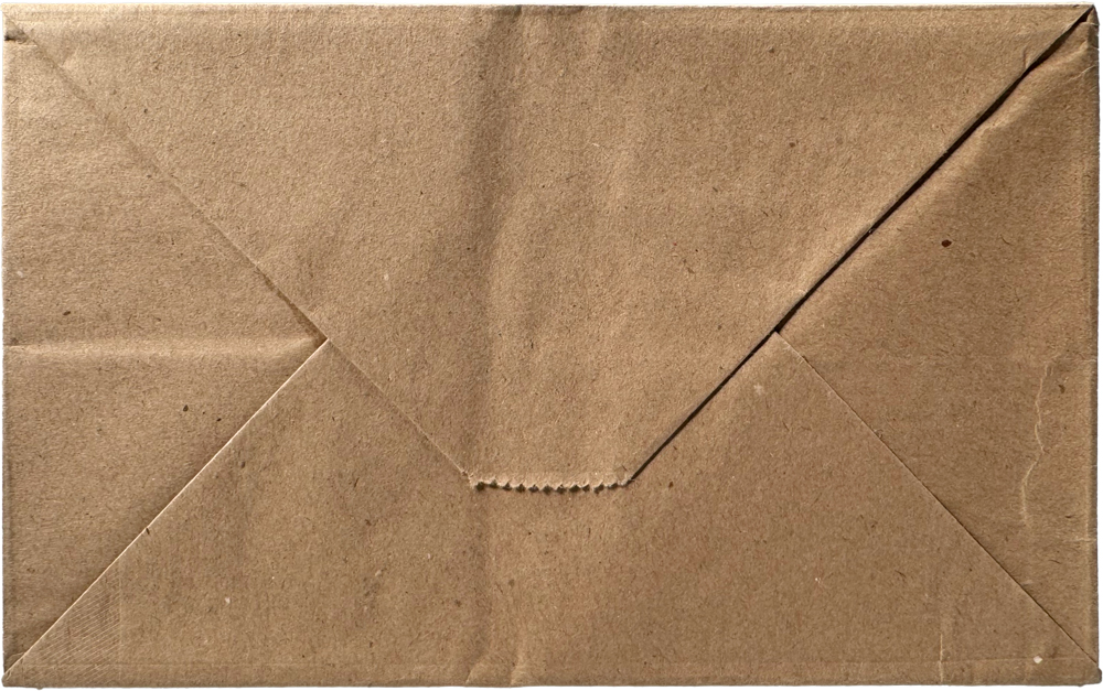 Bag Bottom of 8 x 5 x 10 Kraft Paper Bag wih Twist Handle