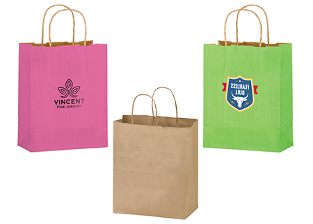 Twisted Handle Shopping Bags