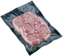 8" x 12" Co-Extruded Black Back Vacuum Bag