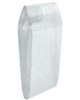 Expanded View of a Custom Plastic Bags in a Header Pack
