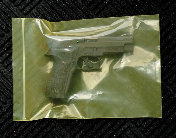 10 x 18 4 Mil Weapon Bags - Ferrous Clear 10 x 18