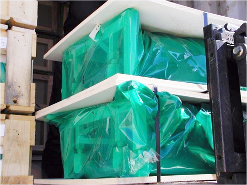 20' x 100' Shrink VCI Sheeting - Multimetal Green - 1/RL