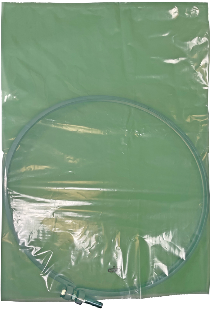 Zerust 24 x 36 4 mil Flat VCI Bags Protecting Metal Product