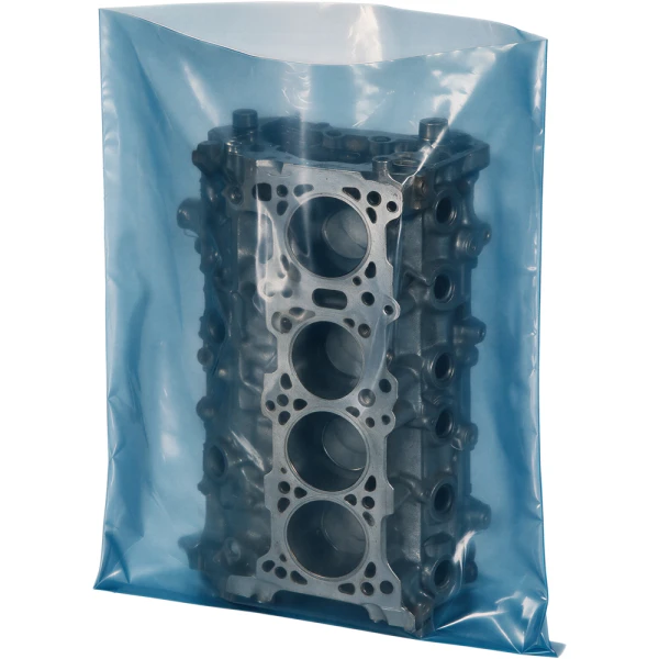 24x36 4 Mil VCI Flat Poly Bags - Multimetal Blue 24 x 36 4 Mil Poly Bags with Vapor Corrosion Inhibitor