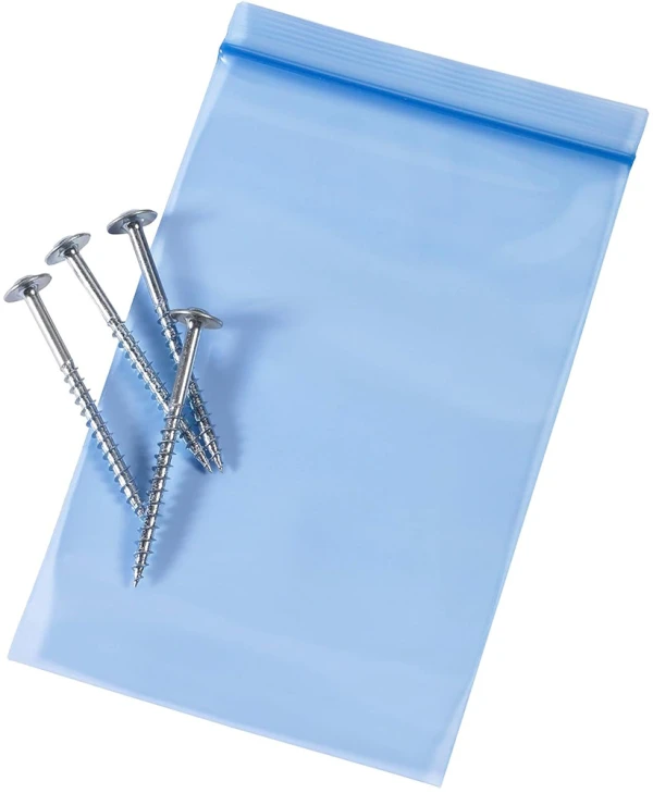 3x5 Reclosable VCI Bags 4 Mil 3 x 5 4 Mil Zipper Locking Poly Bags with Vapor Corrosion Inhibitor