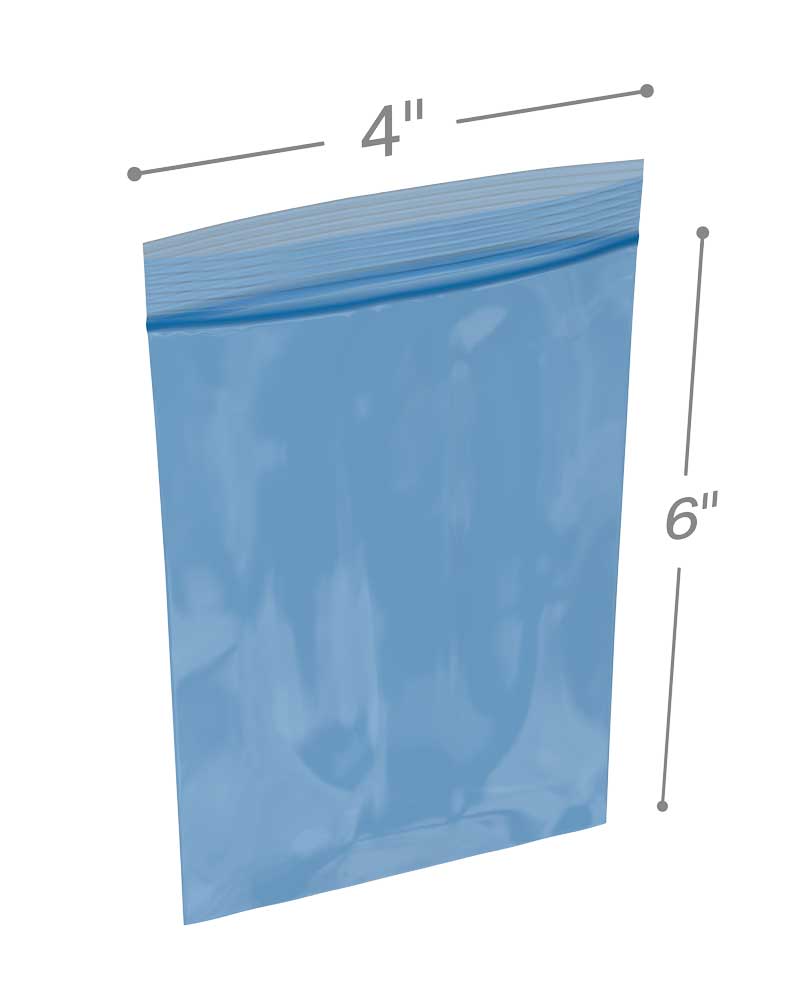 4x6 reclosable vci bags