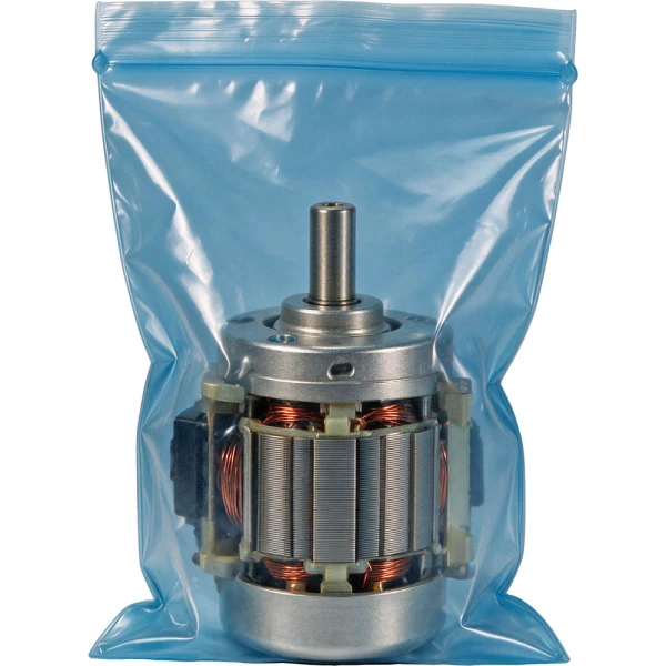 9 x 12 4 Mil Zipper Locking Poly Bags with Vapor Corrosion Inhibitor