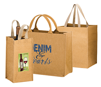 Clarksburg Usa 2021 Three Recycled Paper Grocery Bags  Prime