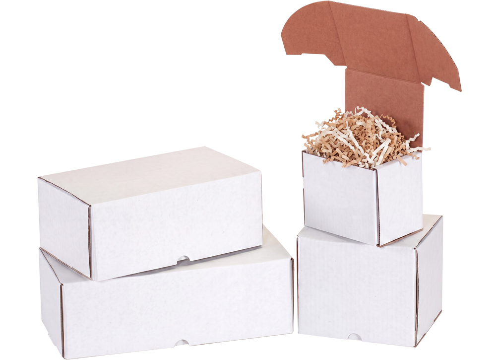 White Outsie Tuck Mailers