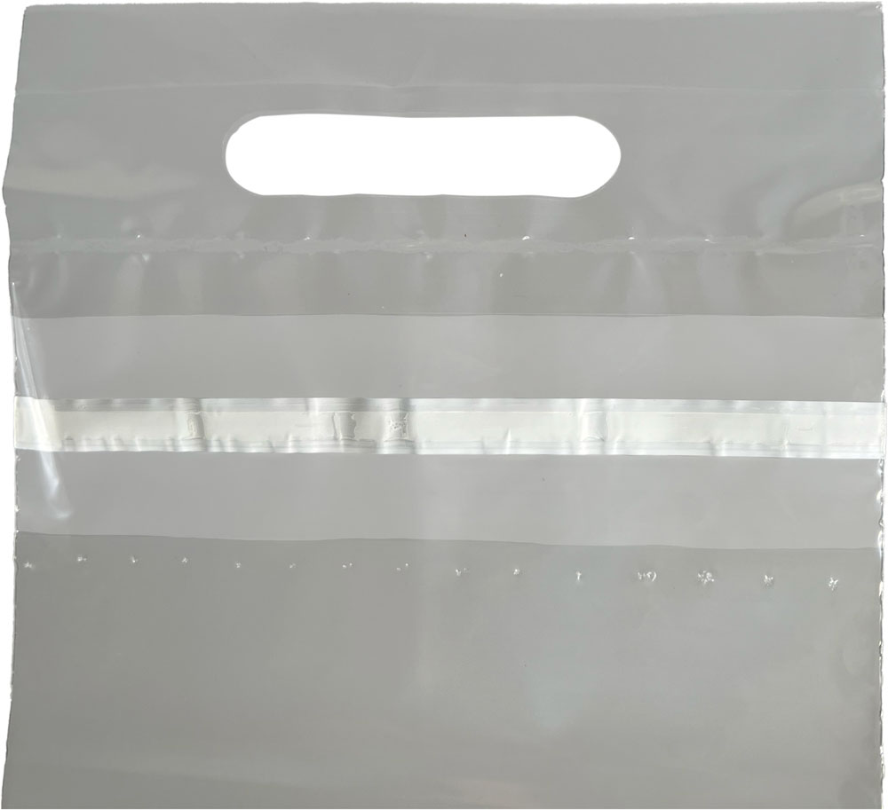 Peal and Seal with Handle of 7 x 19 + 3.75 Sealable Wine To Go Bag