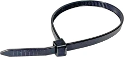 8" Black Zip Ties UV Resistant
