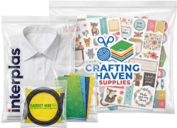 Custom Printed 2 Mil ClearZip Ziplocking Reclosable Bags Custom Printed 2 Mil ClearZip Ziplocking Reclosable Bags