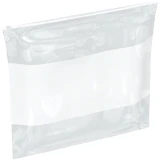 3 Mil - White Block Slide Lock Bags ClearZip 3 Mil - White Block Slide Lock Bags ClearZip