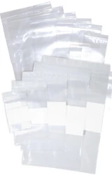 Ziploc ZIPL0CK3X5BLANK Bag Plastic - Blank - 1000Bx at