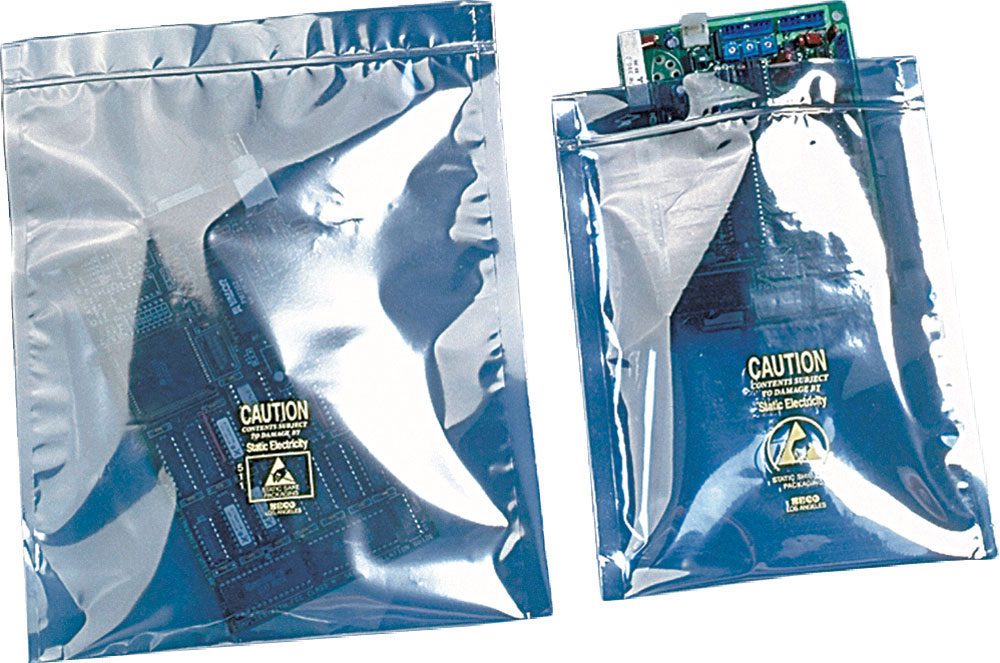 NEW Anti-Static ESD Shielding Zip-Lock Reclosable Bags 4" x 6" 100 pcs 3 mil 