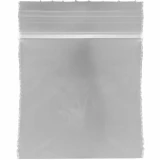 Front of 1.5 x 1.5 2 Mil Clearzip Lock Top Bags