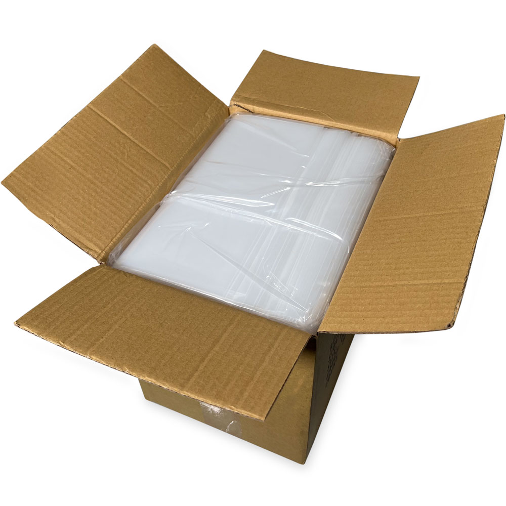 Case of 10 x 12 4 Mil Clearzip Lock Top Bags
