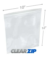 10 x 12 .008 ClearZip Lock Bags