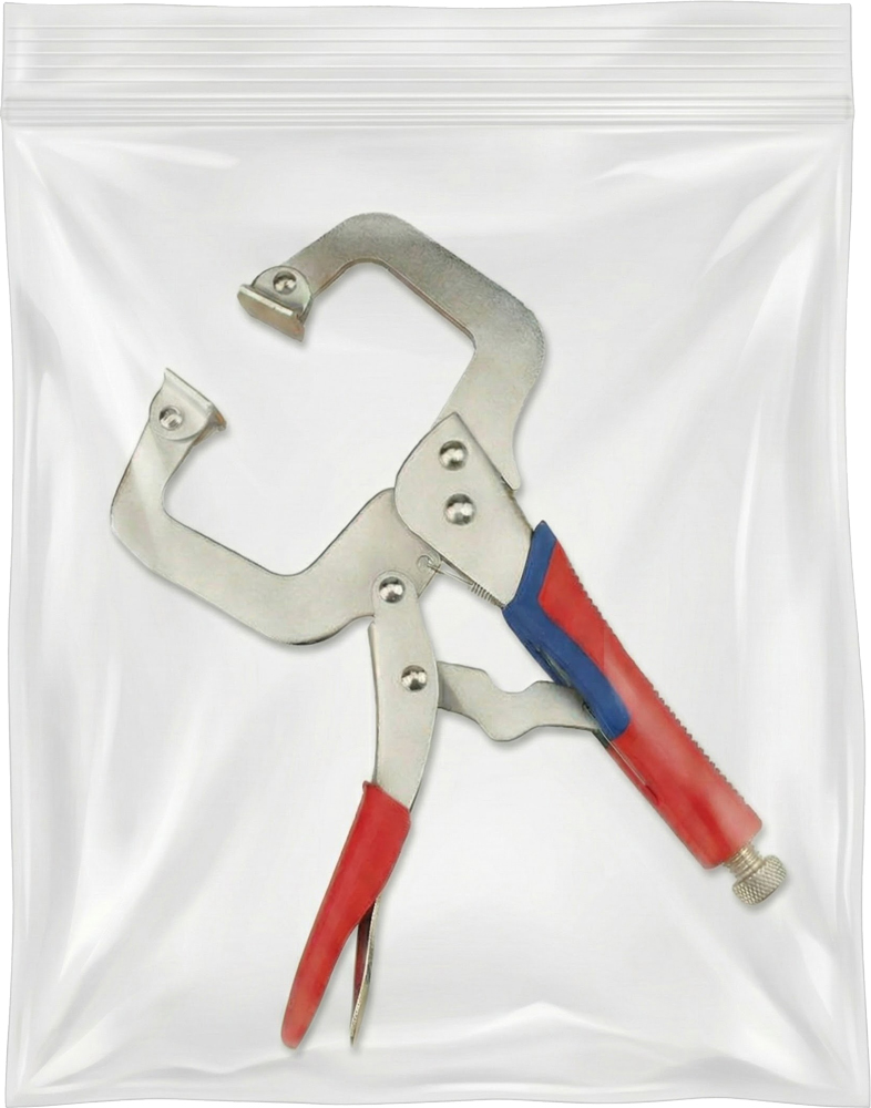 10 in. x 12 in. Double Track Zipper Bags