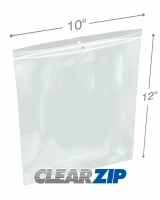 10x12 4mil Zipper Locking with Hang Hole