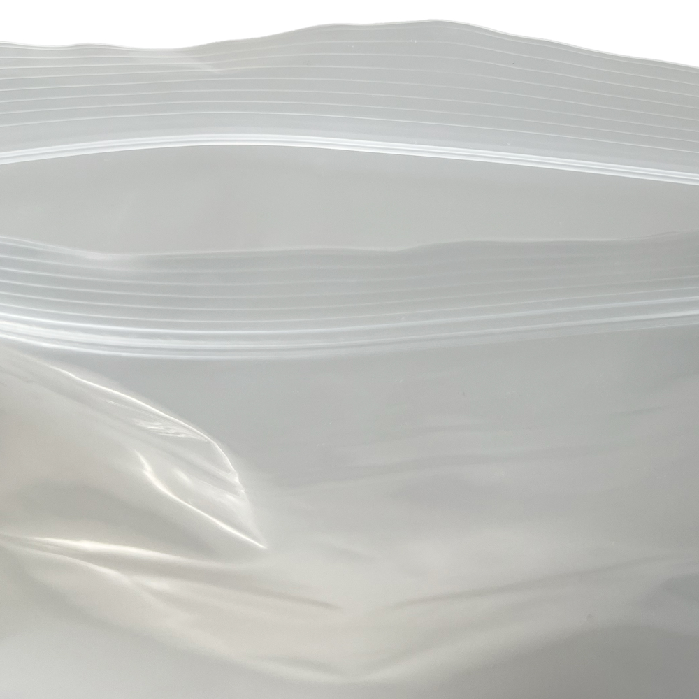 Open Top 10 x 13 Clearzip Locking Top Bags 4 Mil