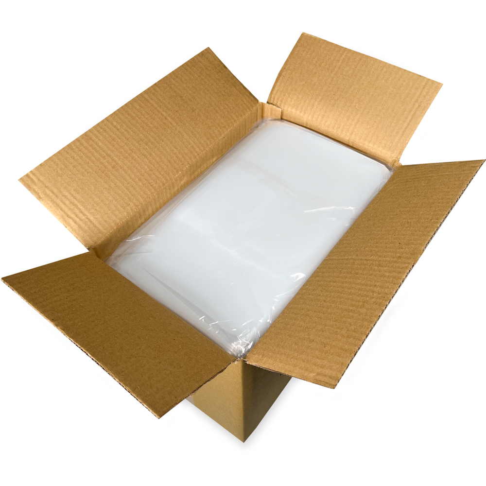 Case of 12 x 12 4 Mil Clearzip Lock Top Bags
