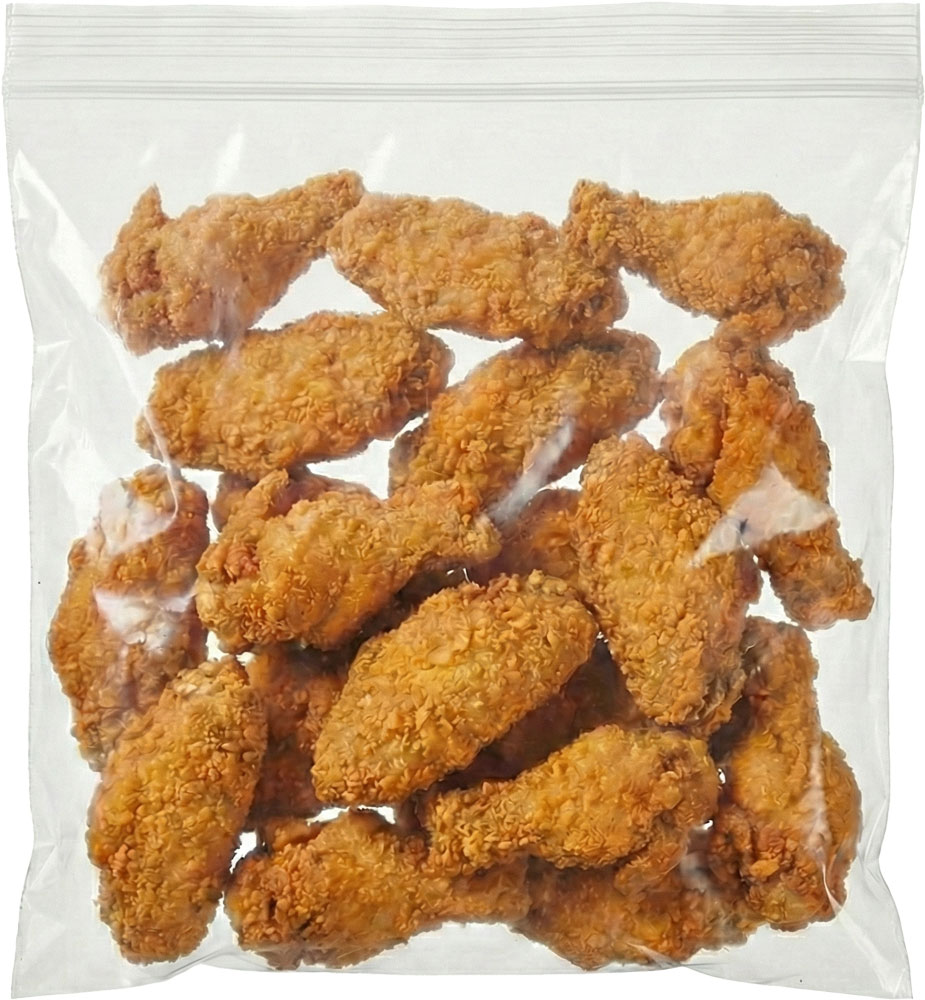 12 in. x 12 in. Double Track Zipper Bags