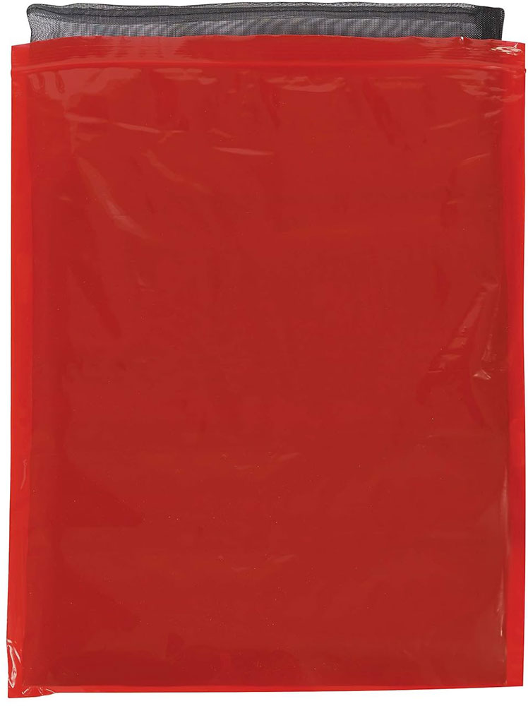 Red 12 x 15 2 Mil Zip Bags