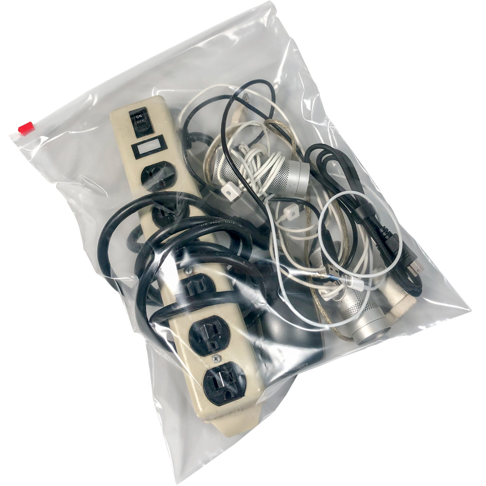 12x15 3 Mil Slider Lock Zip Bags