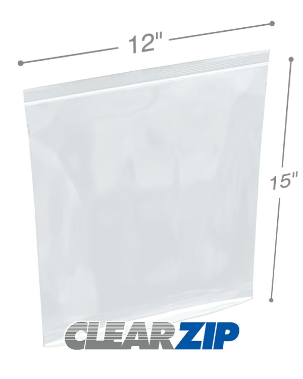 12 x 15 Tamper Evident Reclosable Bags 12 x 15 Tamper Evident Reclosable Bags