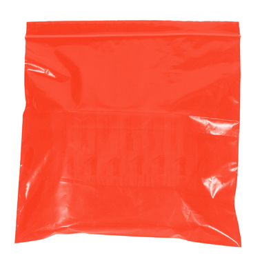 12x15 red zipper bags