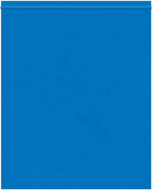 12x15 Blue Zip Bags 2 Mil 12x15 Blue Zip Bags 2 Mil