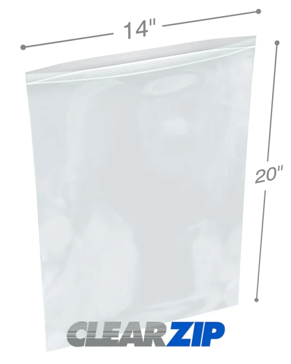 14 x 20 .006 Clearzip Lock Bags 14 x 20 .006 Clearzip Lock Bags