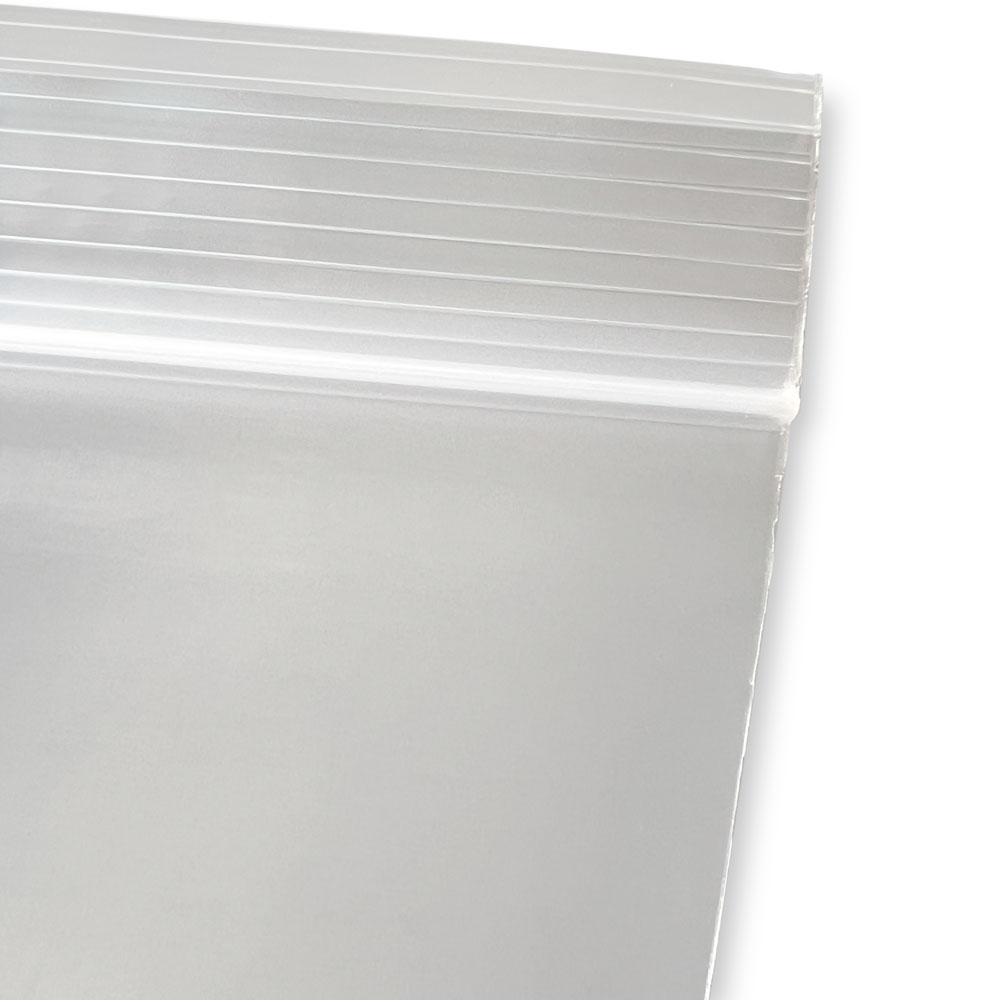 Ziploc Seal of 16 x 20 Clearzip Locking Top Bags 4 Mil