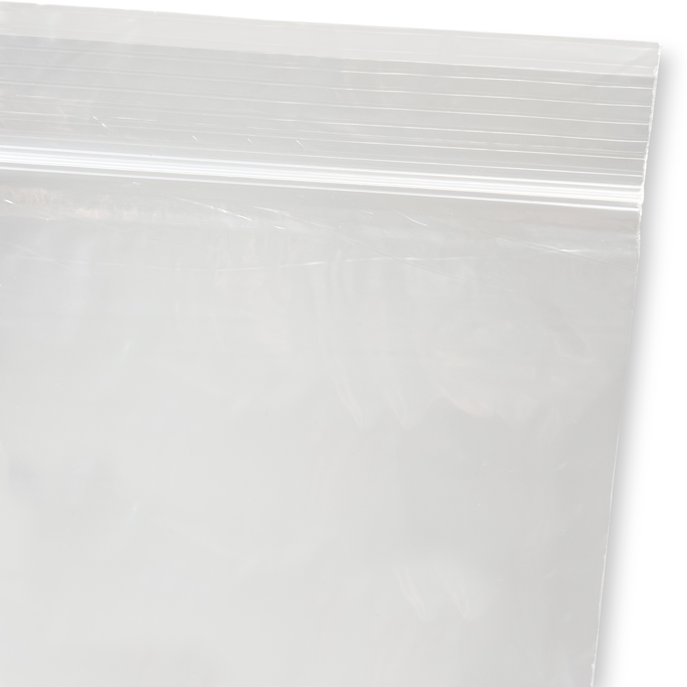 16 x 18 Clearzip Locking Top Bags 2 Mil Offset Lip and Ziplock Top