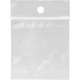 Physical 2 x 2 2 Mil Clearzip Lock Top Hang Hole Bag