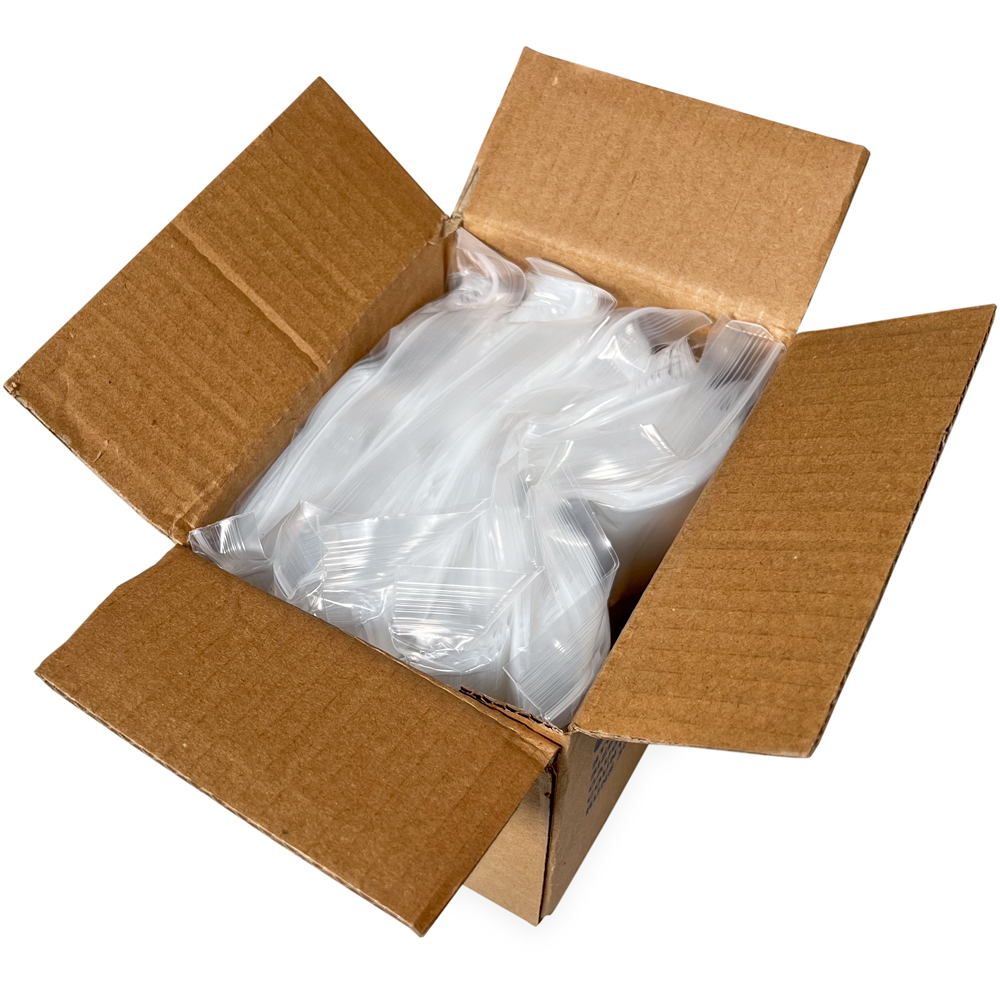 Case of 2 x 4 Ziplock Bags 2 Mil - Clearzip