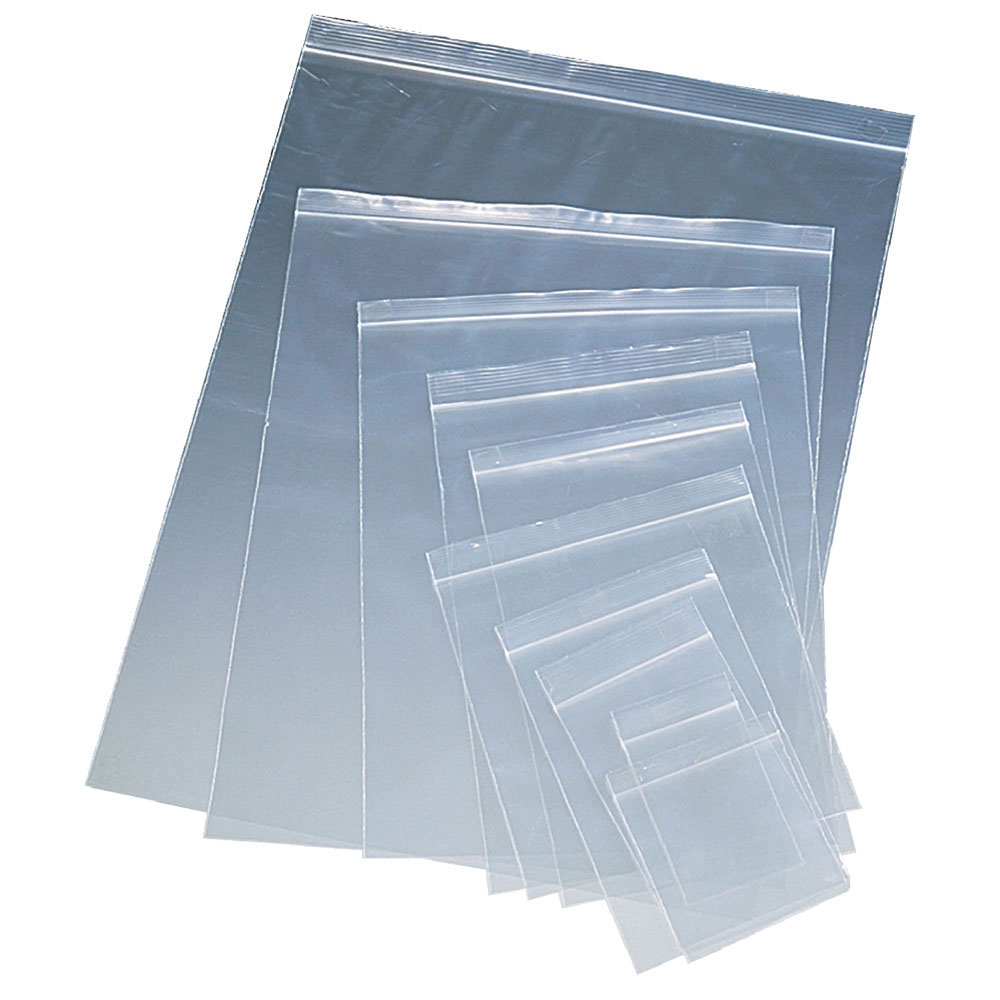 International Plastics Assorted Size ClearZip Lock Bags 0.002 Gauge - Case of 1000 | CZA2