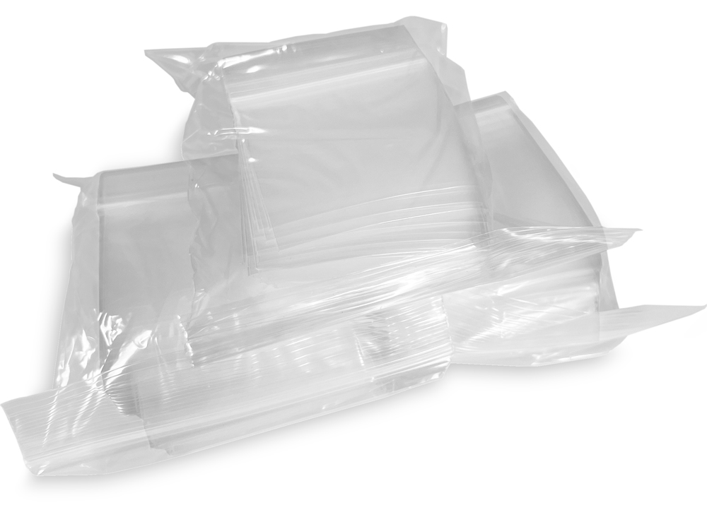 2 x 2 Clearzip Locking Top Bags 2 Mil Innerpacks