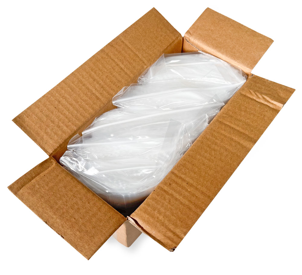 Case of 2 x 2 Clearzip Locking Top Bags 4 Mil