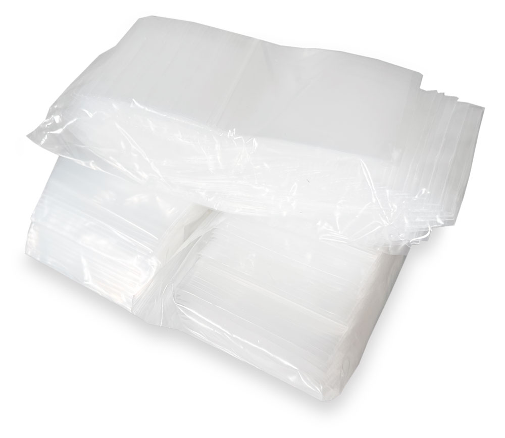 Inner Packs of 2 x 2 Clearzip Locking Top Bags 4 Mil
