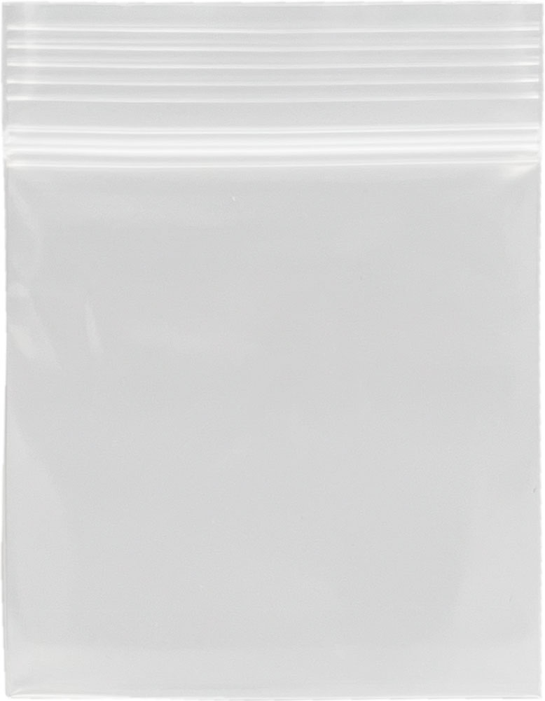 2 x 2 Clearzip Locking Top Bags 4 Mil