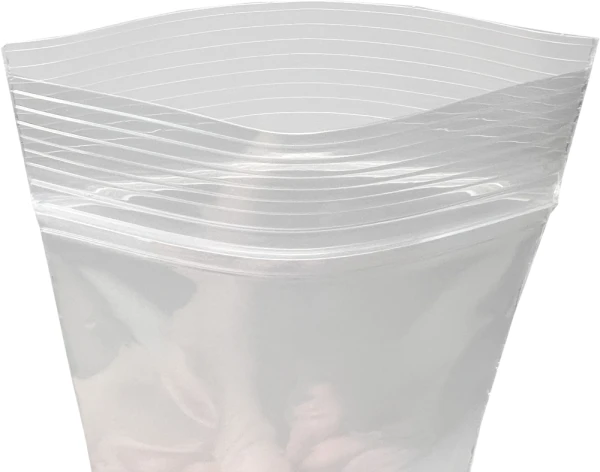 2x3 4 Mil Clearzip Lock Top Bags Open top Open Top of 2 x 3 Clearzip Locking Top Bags 4 Mil