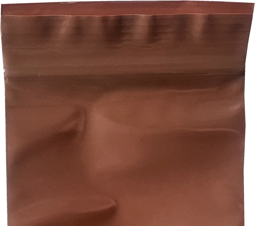 2.5 x 9 Clearzip UV Protection Amber Bags 3 Mil Open Top Offset Lip