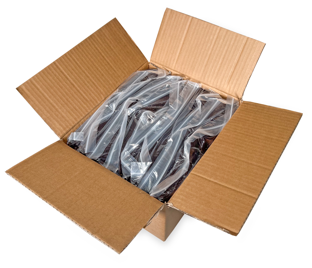 Case of 6 x 8 Clearzip UV Protection Amber Bags 3 Mil