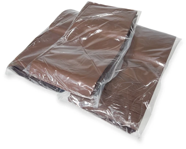 3 Mil 6 x 8 AmberClearzip Lock Top Zip Bag Inner Packss 6 x 8 Clearzip UV Protection Amber Bags 3 Mil Inner Packs