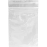 3/4 x 3/4 2 Mil Clear Reclosable Bags (3434) - Tiny Zipper Top Bags